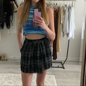 American Apparel Plaid Skirt